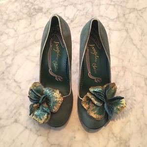 Irregular Choice Suede Heels